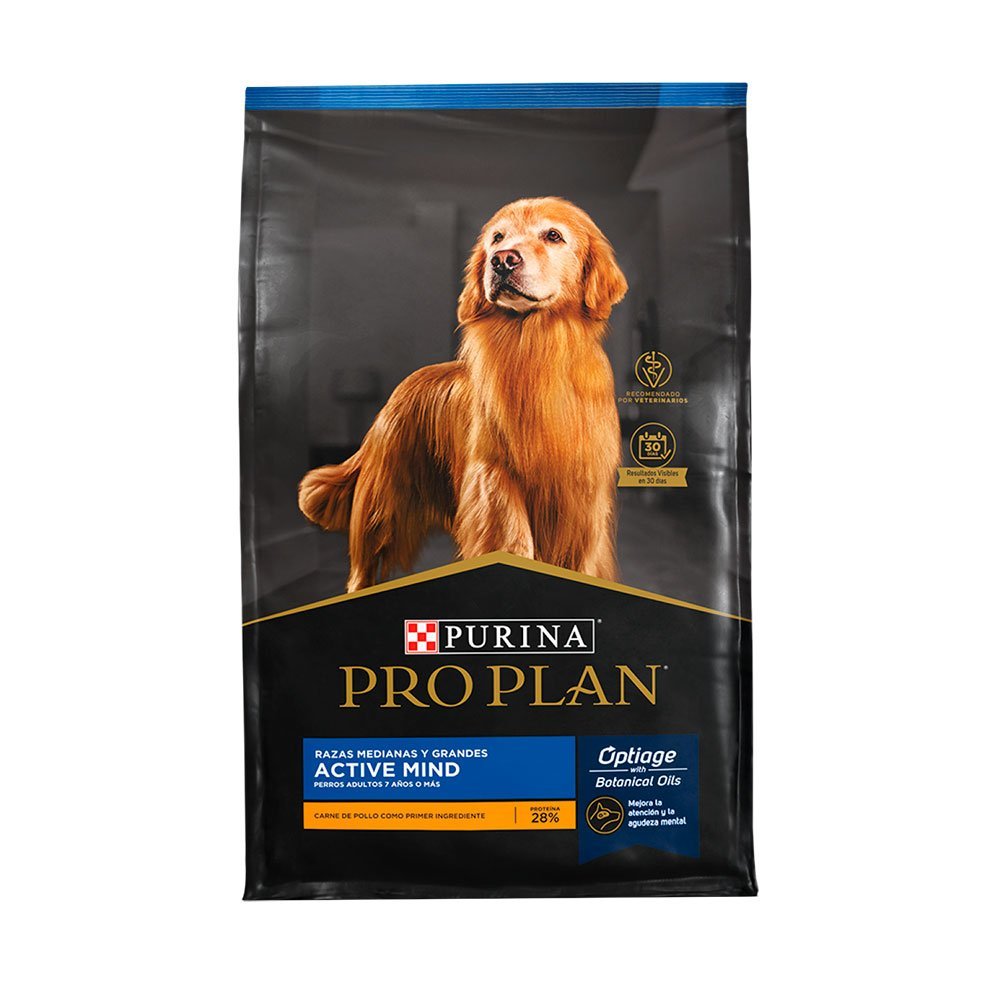 Pro Plan Senior Active Mind Razas Medianas y Grandes Optiage Pet Shop