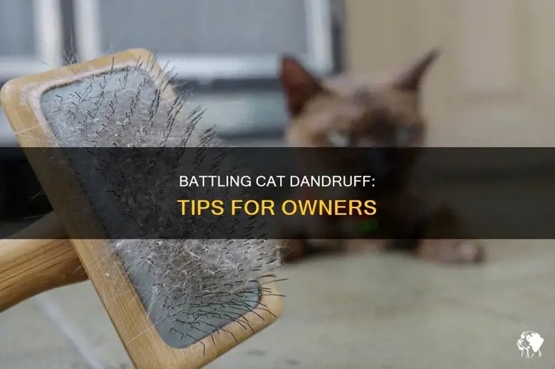 Battling Cat Dandruff Tips For Owners PetShun
