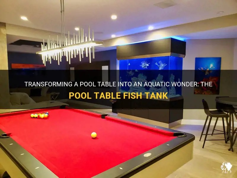 Transforming A Pool Table Into An Aquatic Wonder The Pool Table Fish