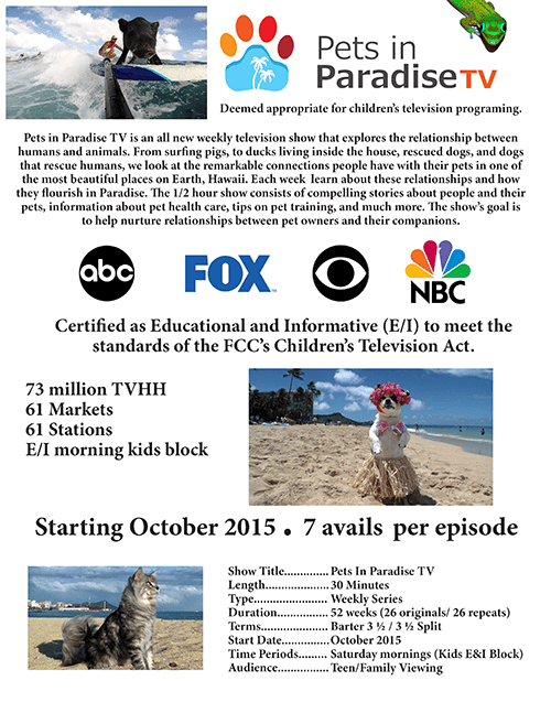 Pets In Paradise TV