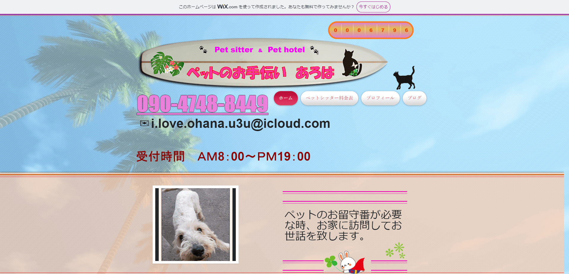 ペットのお手伝いあろは 全国ペットシッター検索サイト
