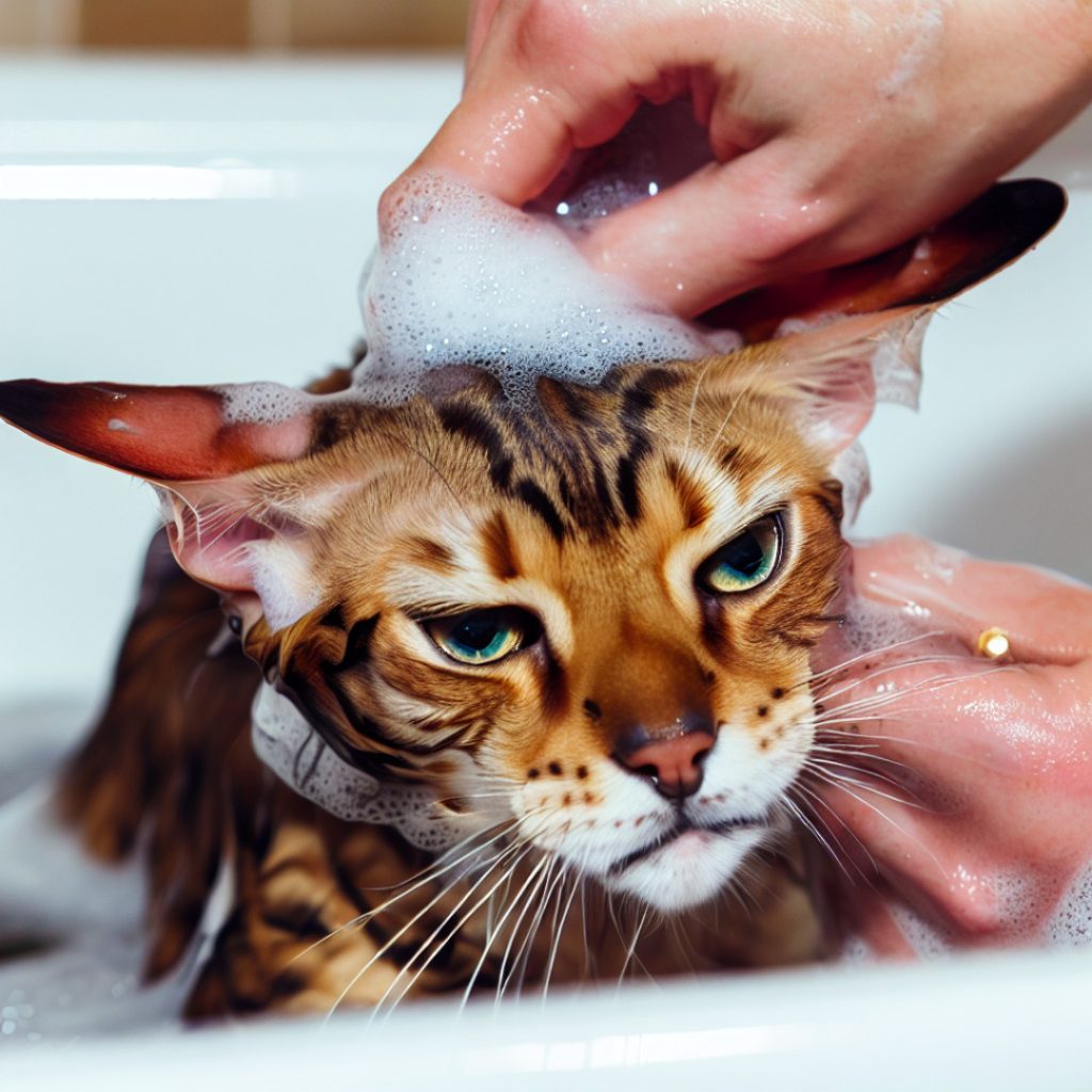 Bengal Cat Care Brushing, Bathing, & Teeth Care Pets Leaf
