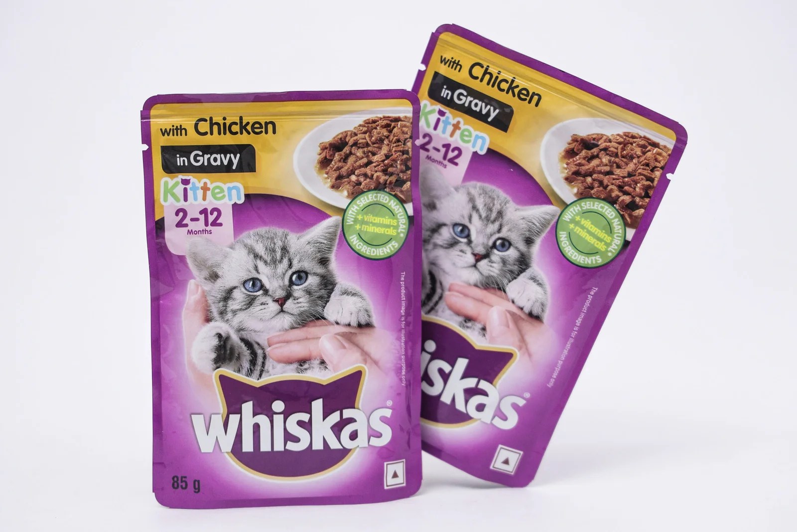 WHISKAS KITTEN CHICKEN IN GRAVY