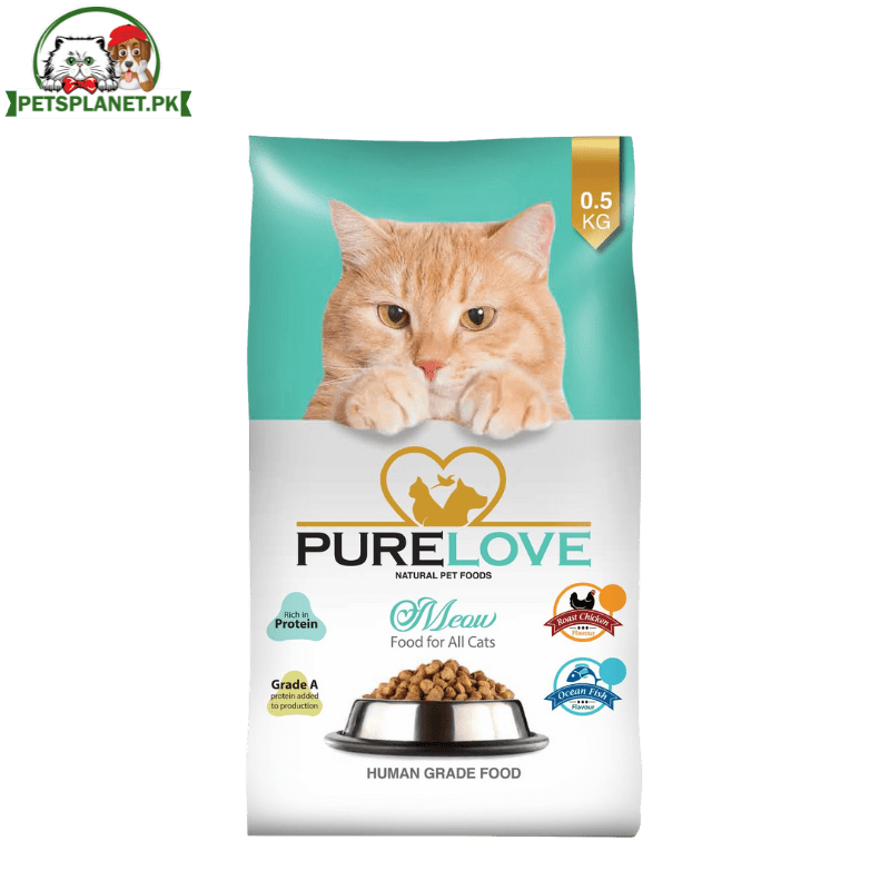 Pure Love Adult Cat Dry Food in Chicken & Ocean Fish Flavor Pets
