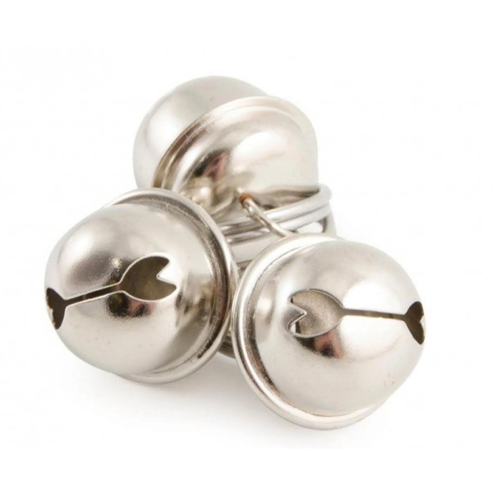 Chrome Cat Bells 3 Pack Pets Plus Pet Shop Cork