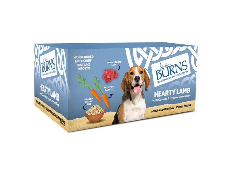 Burns Wet Dog Food Lamb 6 x 395g Pouches Pets Plus