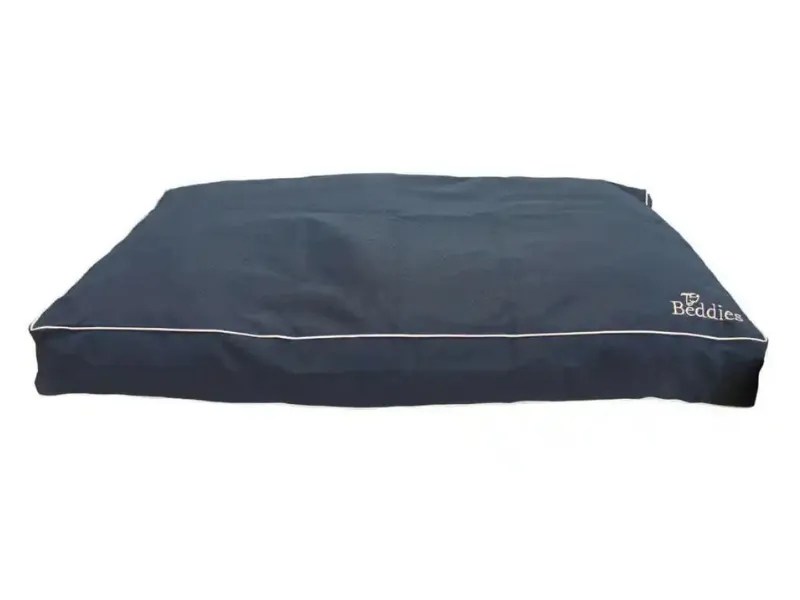 Beddies Navy Waterproof Dog Mattress Pets Plus