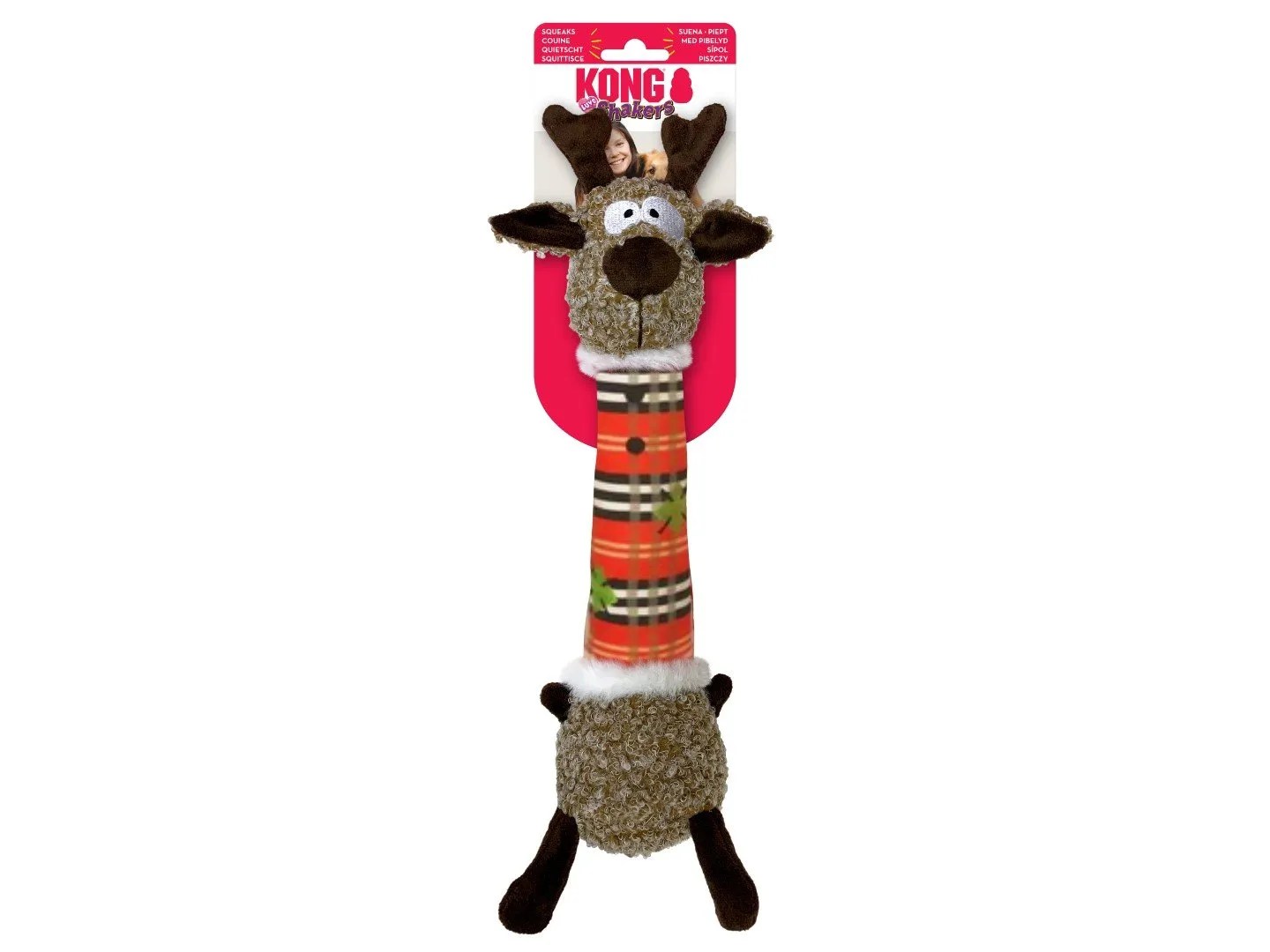 Kong Christmas Dog Toy Shakers Reindeer Pets Plus Pet Shop Cork