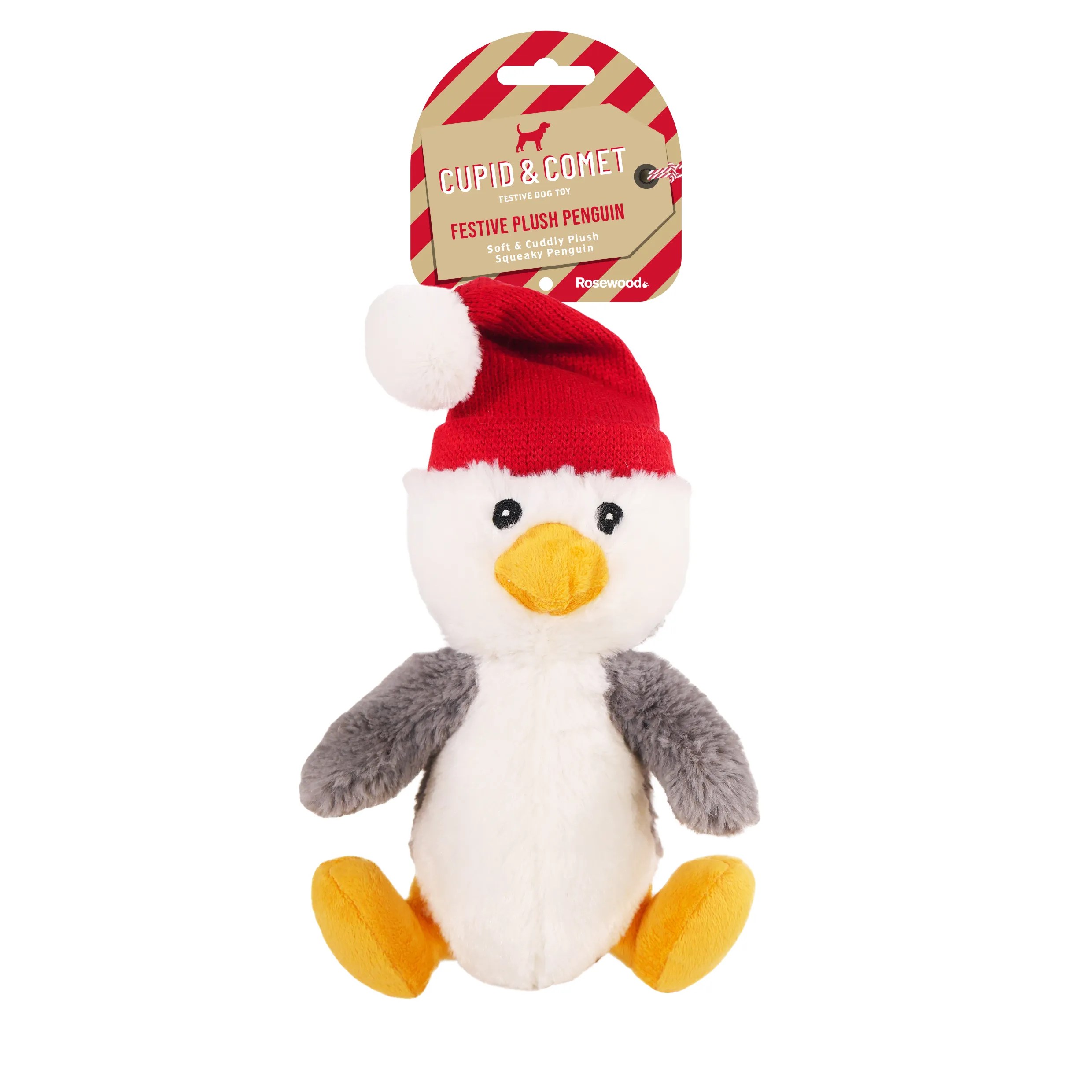 Rosewood Christmas Penguin Dog Toy Pets Plus Pet Shop Cork