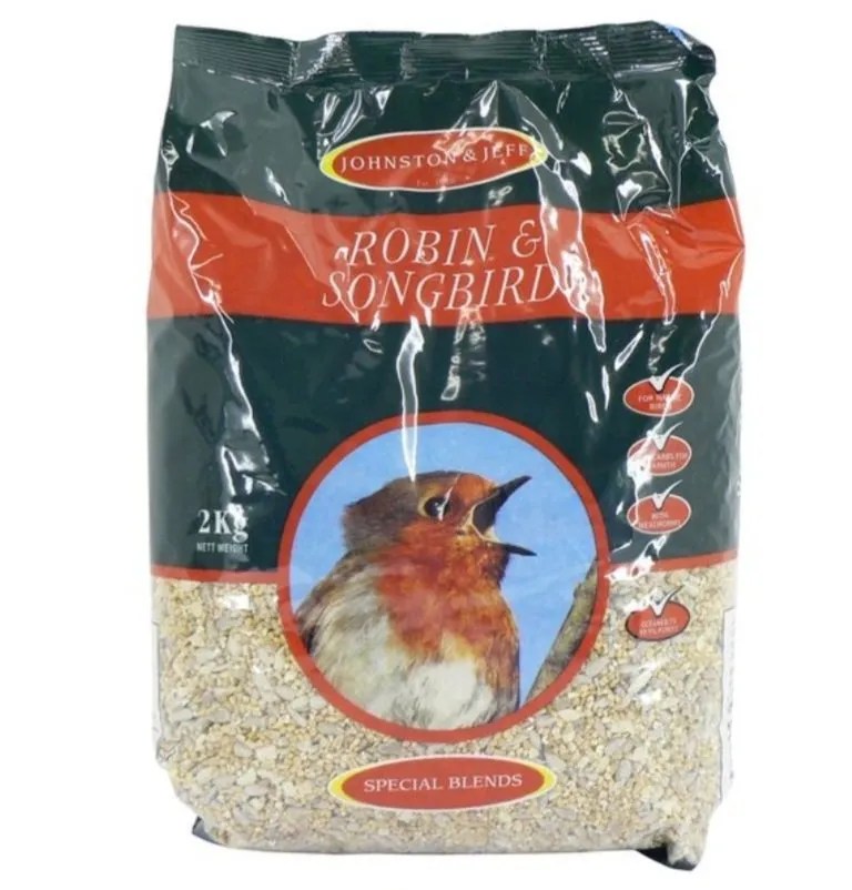 Robin and Songbird Food 2kg Pets Plus Pet Shop Cork