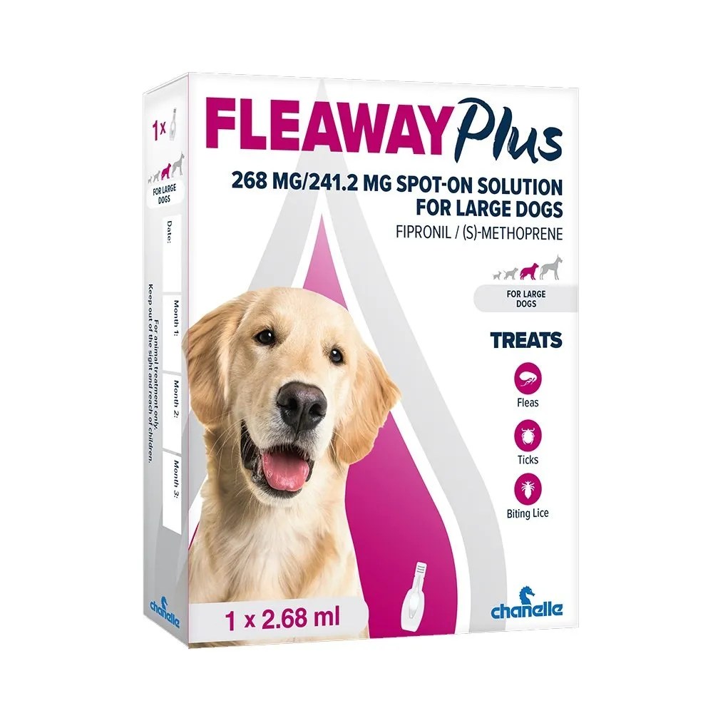 Fleaway Plus Flea Treatment Large Dogs Pets Plus Pet Shop Cork