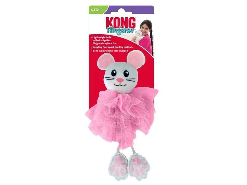 Kong Flingaroo Tutu Cat Toy Pets Plus Pet Shop Cork