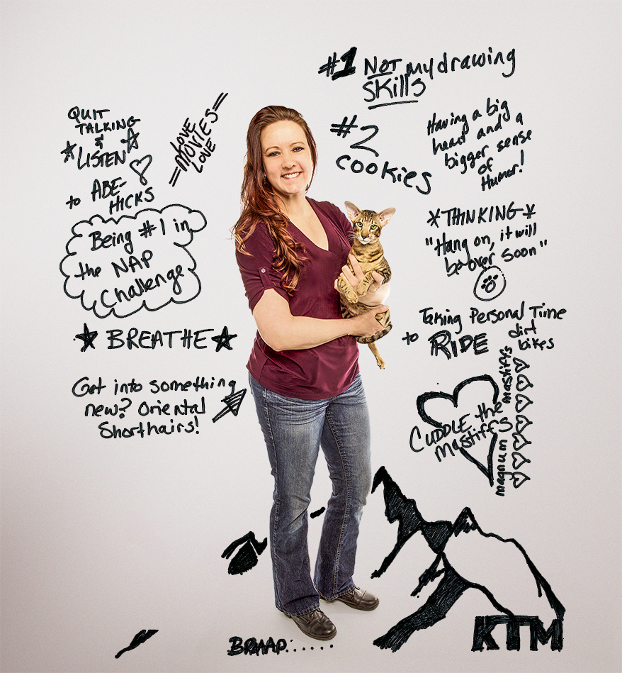 8 Dogs, 2 Cats Imagine Rachel Diller's Cuddle Piles