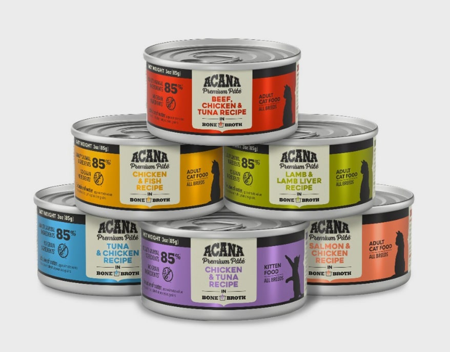 ACANA Pet Food Announces Full Line of ACANA Premium Pate Wet Cat Food