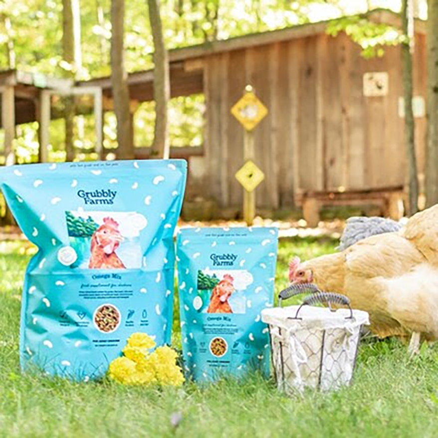 Grubbly Farms Expands Product Line for Growing Backyard Chicken Market