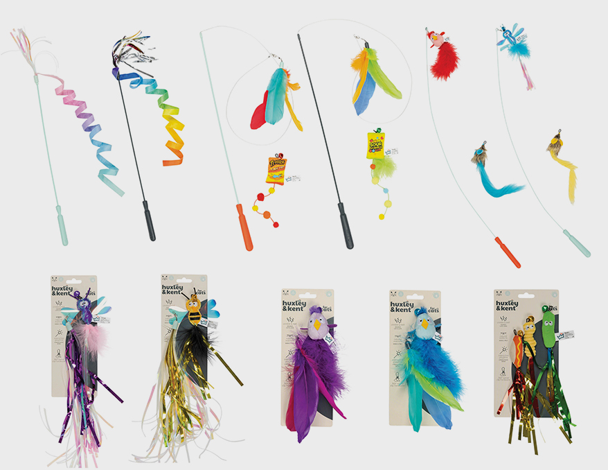 Huxley & Kent Launches Innovative New Cat Wand Collection
