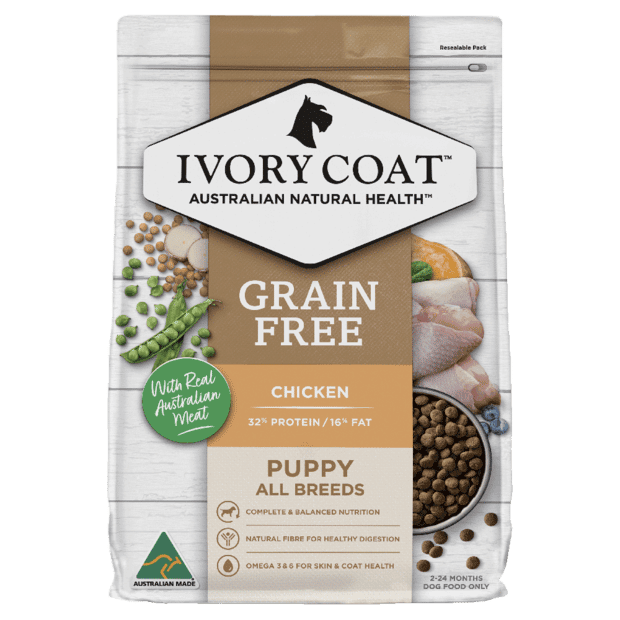 IVORY COAT PUPPY CHICKEN 2KG Pets Warehouse Penrith
