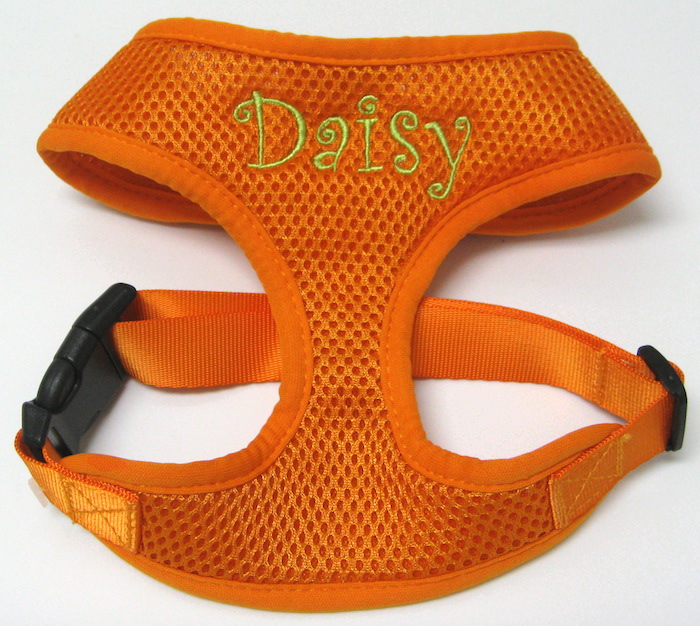 Personalized Embroidered Dog Harness