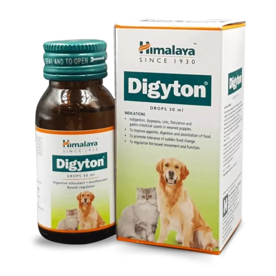 HIMALAYA DIGYTON DROPS FOR CATS & DOGS DIGESTION 30 ml Petszapp