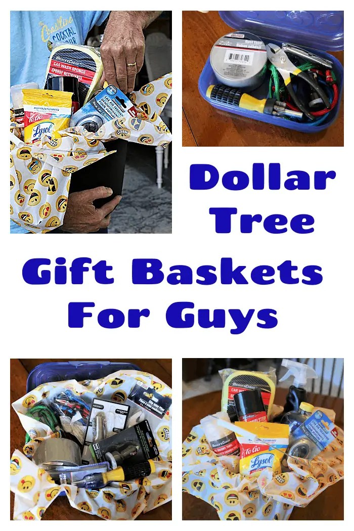 Father's Day Dollar Tree Gift Baskets For The Car Geek
