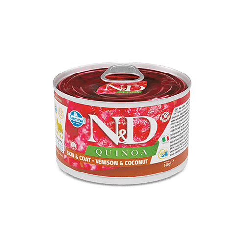 FARMINA N&D DOG, SKIN & COAT VENISON WET FOOD Petverse