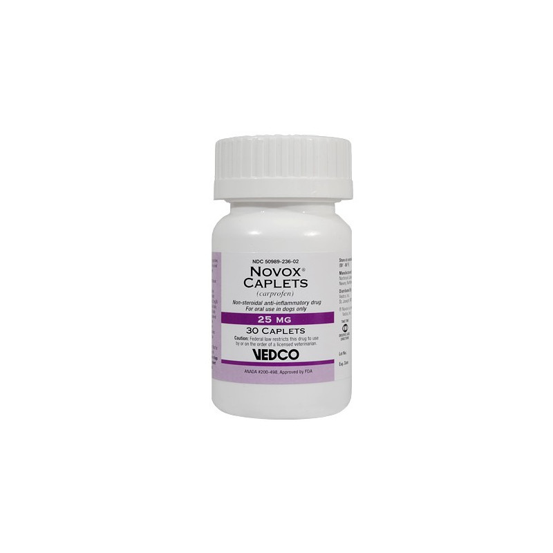 Novox Carprofen Generic to Rimadyl Pet VM