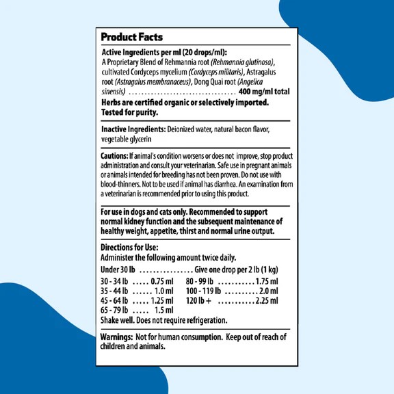 Kidney Support Gold for Dog Kidney Function Pet Wellbeing