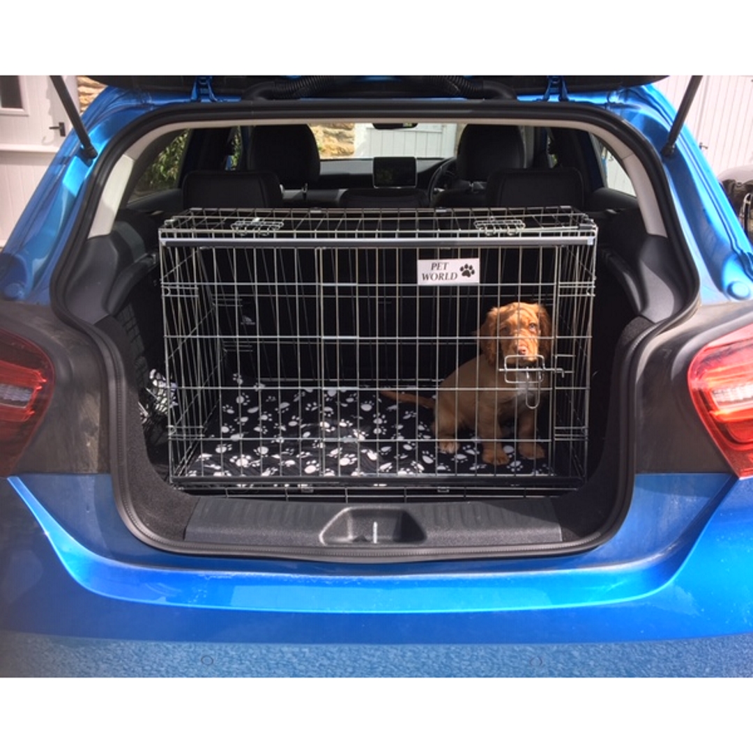 Pet World Car Dog Cage Travel Crate Mercedes AClass 20132018 Pet