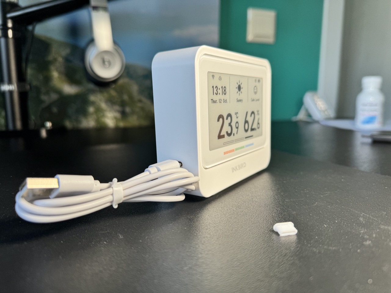 INKBIRD Wi-Fi 8-in-1 Indoor Temperature and Humidity Monitor and Home