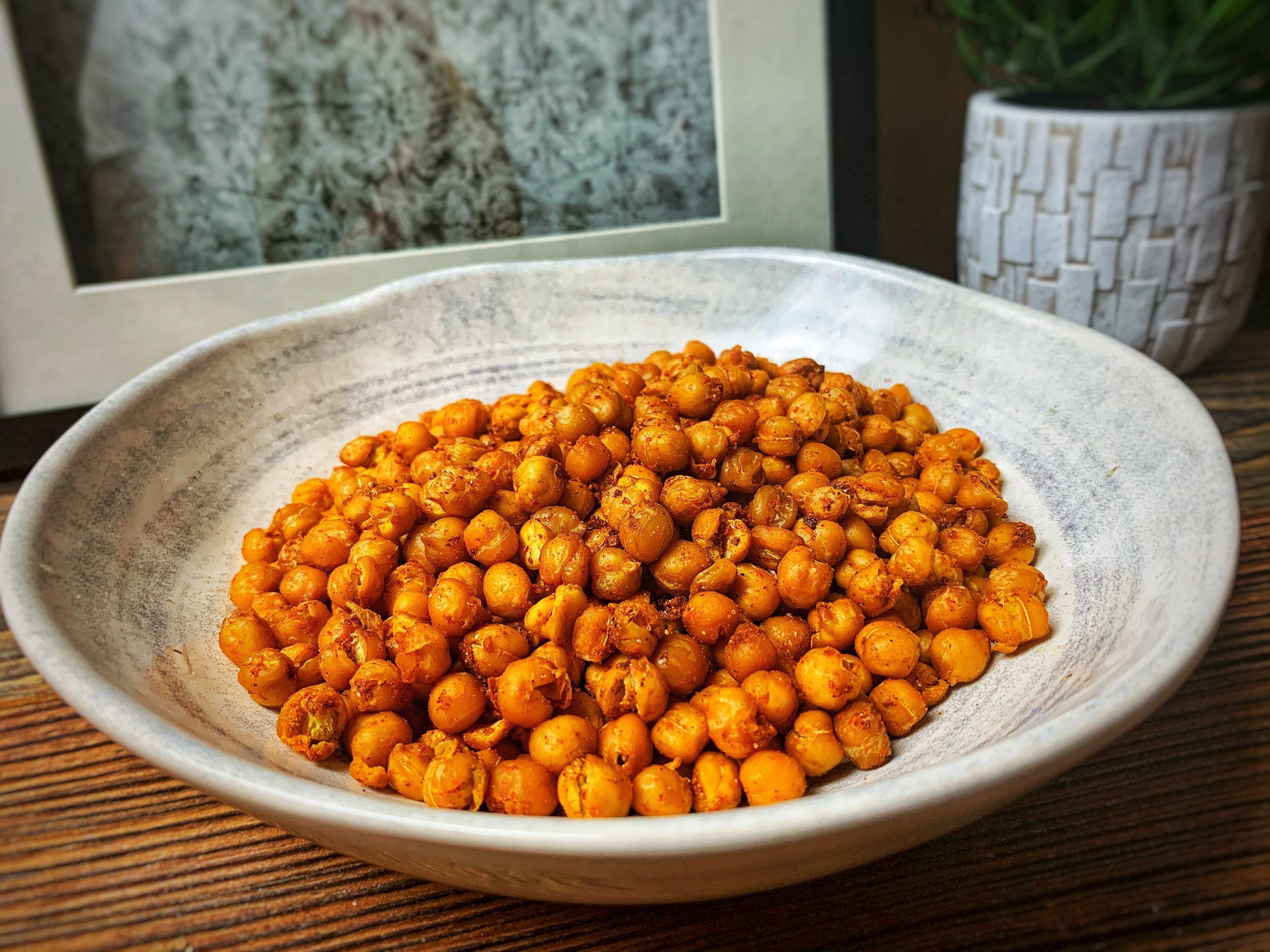 Pikanter Kichererbsen Snack ( Low Carb Chips Ersatz) PfälzerBotschaft