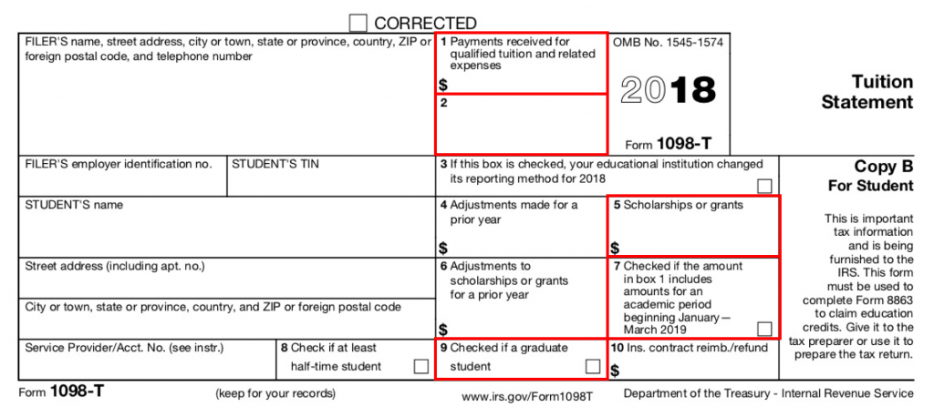 University Doesn't Show Tuition Payment For 2023 On 1098T Form 1098-T: Still Causing Trouble For Funded Graduate Students - Personal Finance For Phds