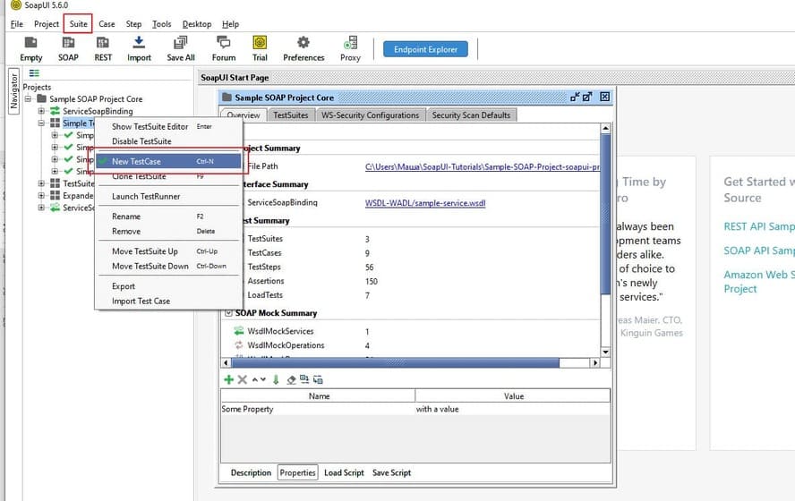 SoapUI Tutorial PFLB