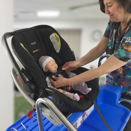 Infant Discharge Cart Patients First Products
