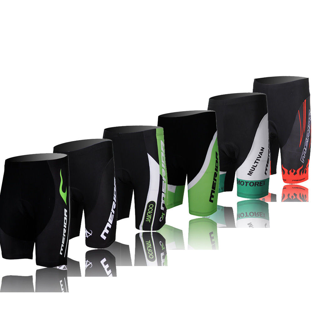 Merida Radhose Kurz Herren Fahrradhose Gepolstert Lycra Cycling Shorts S5XL eBay