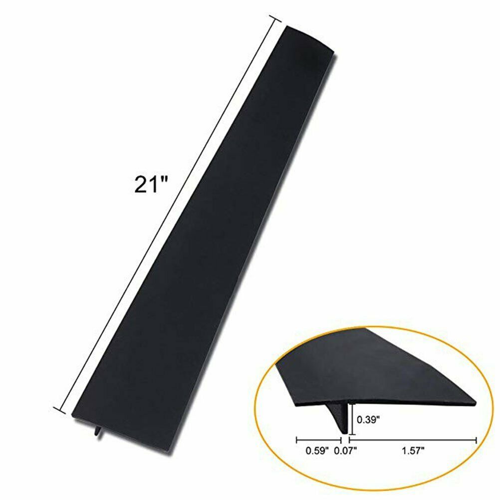 2pcs Silicone Stove Counter Gap Cover For Cooker Worktop Spill Guard