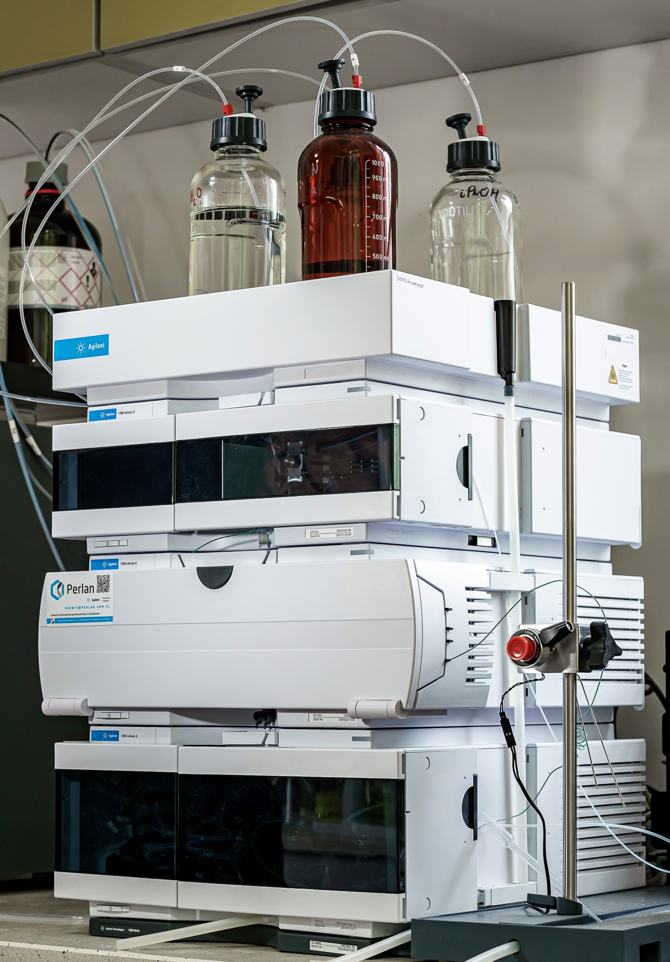 HPLC set (Agilent 1260) Faculty of Chemistry at the Gdańsk University