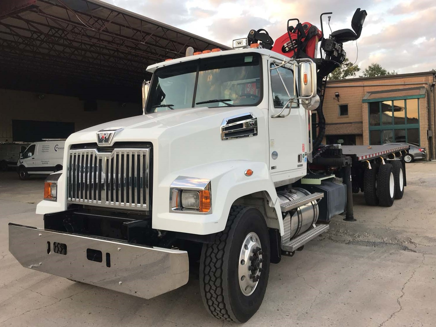Knuckle Boom Truck PGE Rentals