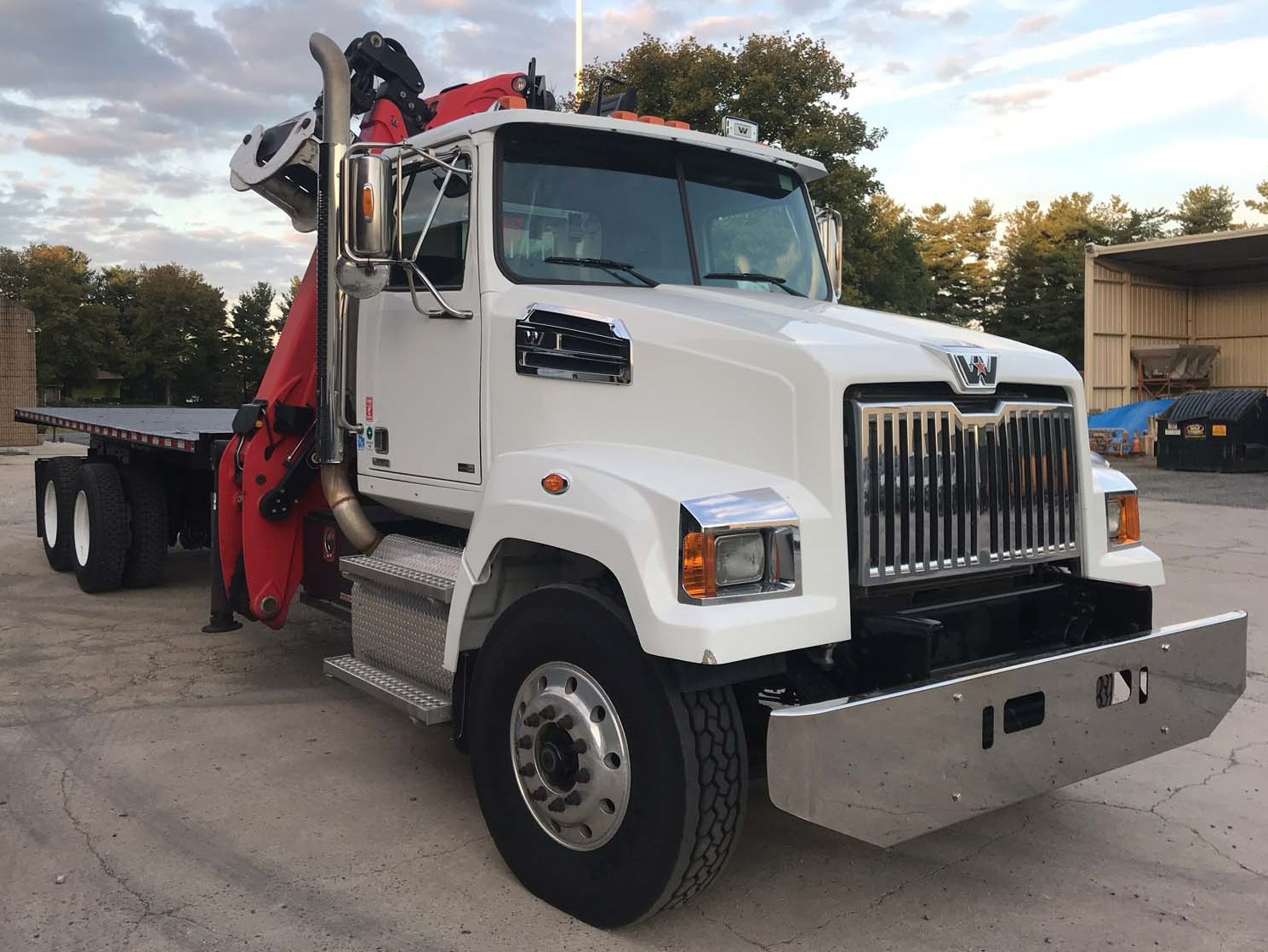 Knuckle Boom Truck PGE Rentals