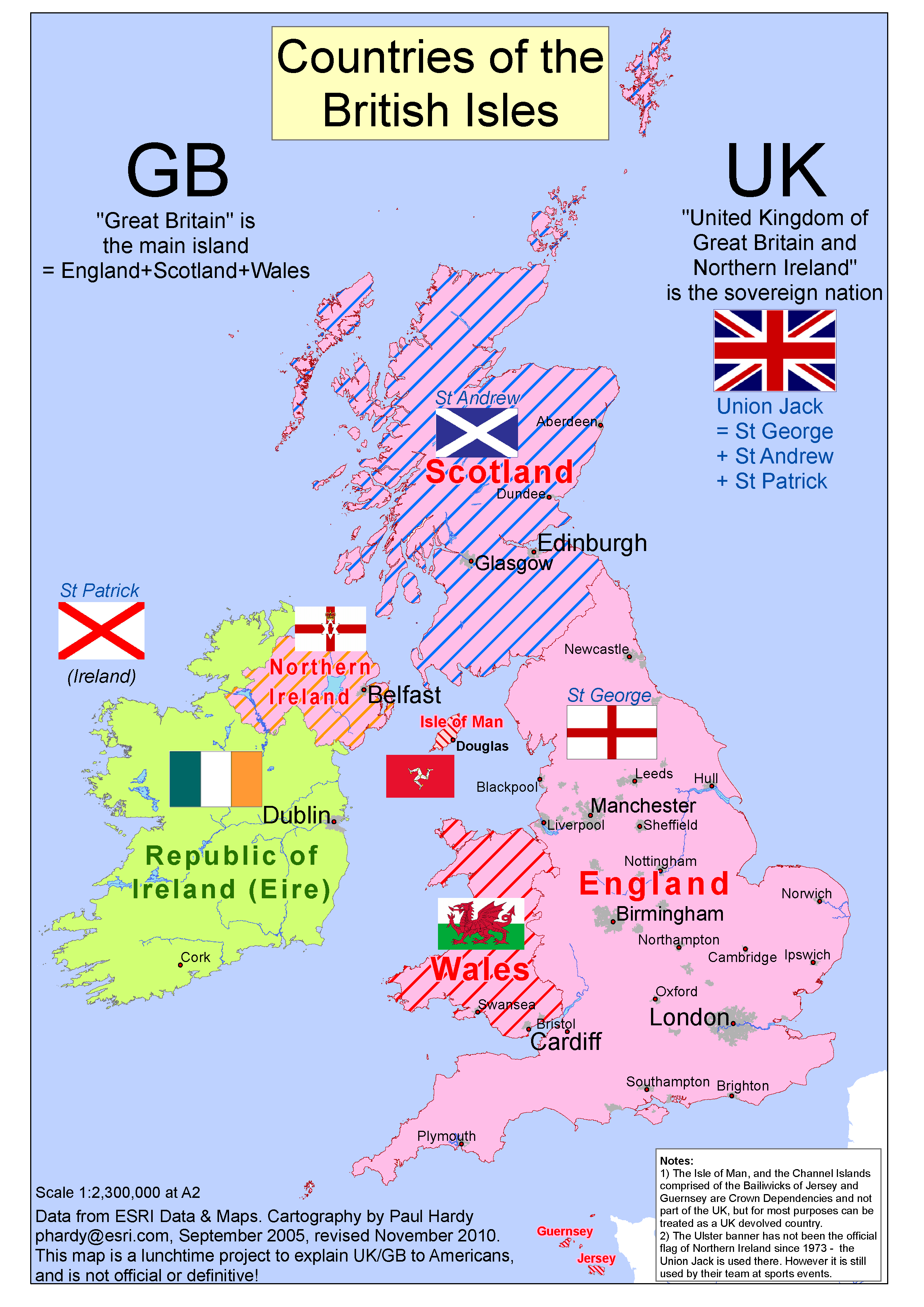 Countries of the British Isles