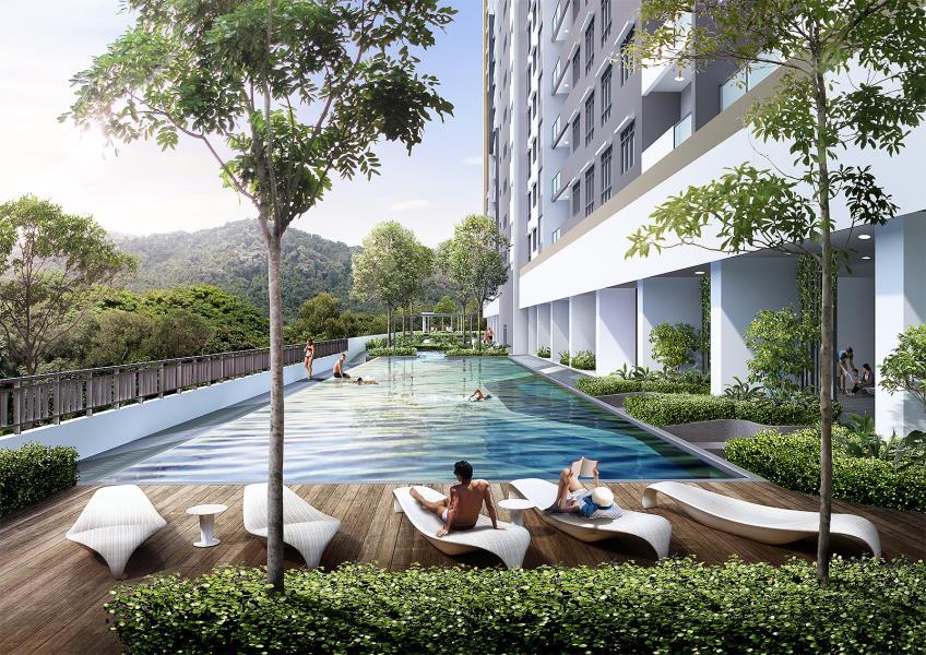 Terraces condo Penang New Project