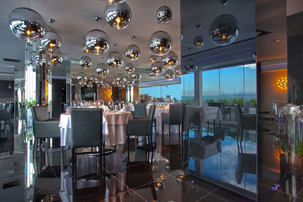 Glasshouse Lounge Restaurant, Adams Hotel, Ayia Napa PGS Lighting