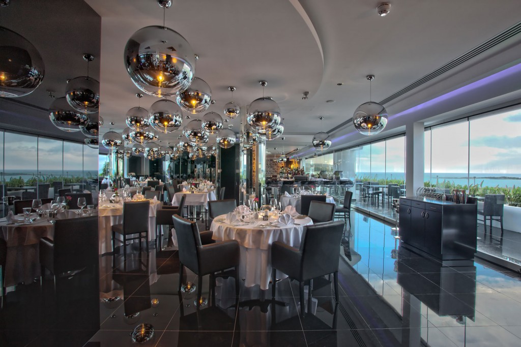 Glasshouse Lounge Restaurant, Adams Hotel, Ayia Napa PGS Lighting