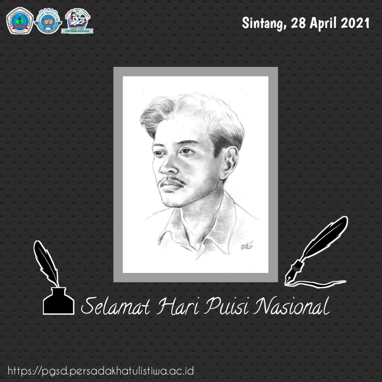 Selamat Hari Puisi Nasional – Program Studi S-1 Pendidikan Guru Sekolah  Dasar STKIP Persada Khatulistiwa Sintang