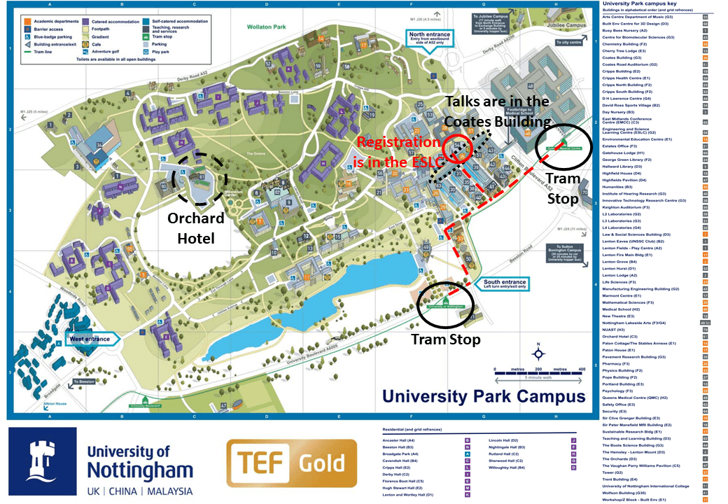 Campus Map Physics And Nanotechnology Campus Map Women in Physics Conference