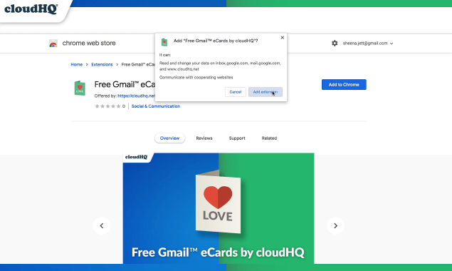 Free Gmail eCards by cloudHQ Free eCards created in Gmail No ads, no