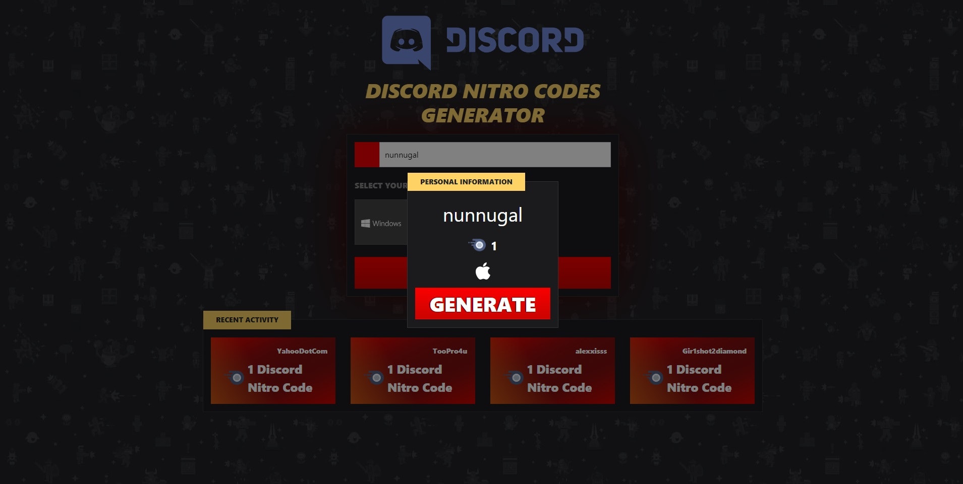 Top more than 113 discord nitro gift code generator kidsdream.edu.vn