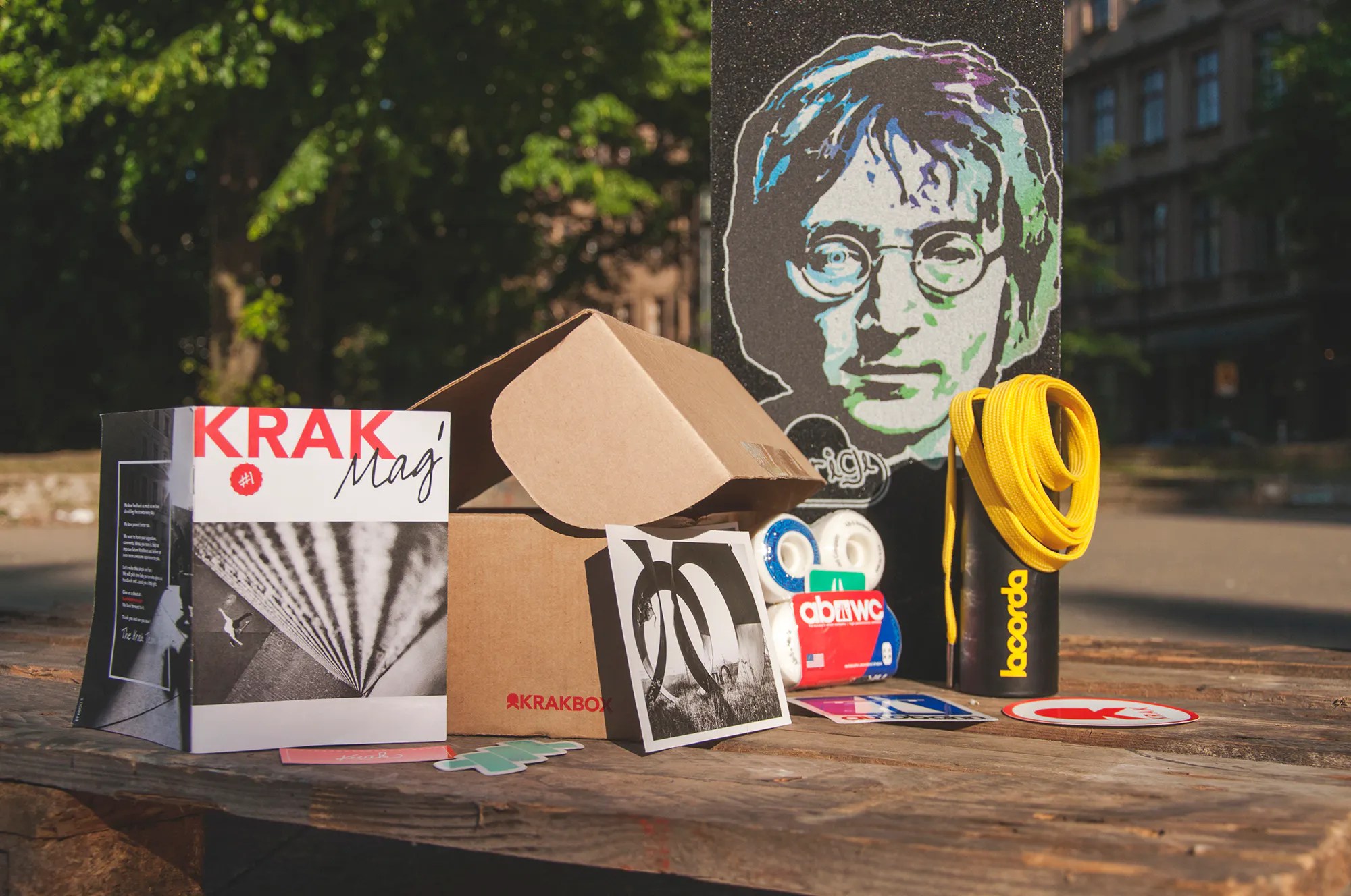 KrakBox The monthly skateboarding subscription box Product Hunt