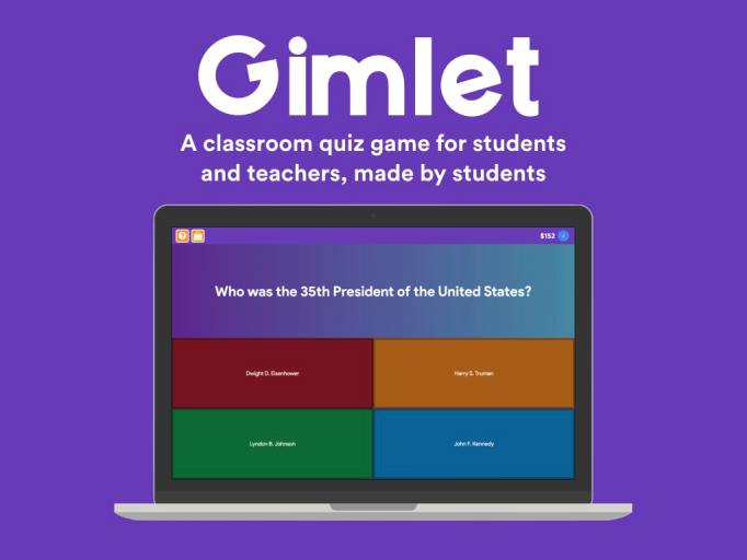 Gimkit A live classroom quiz game made by high school students
