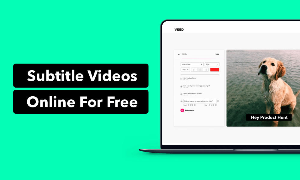 VEED Subtitle A simple & fast way to add subtitles to your videos