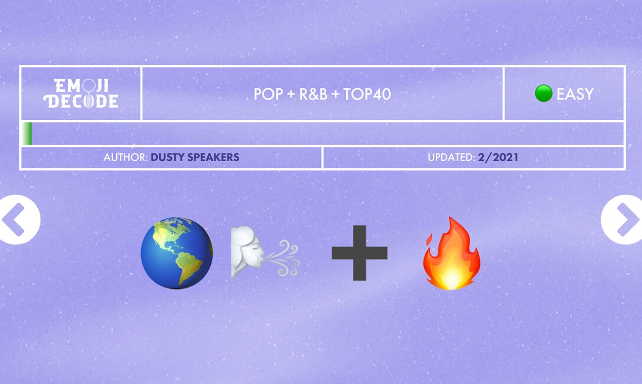 Emoji Decode Music Edition Do you treat New Music